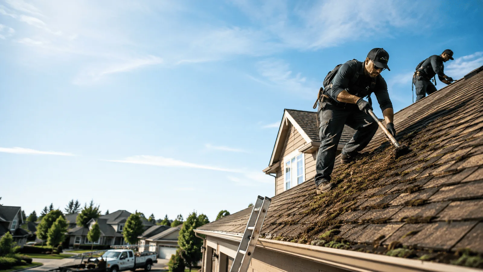 Roof Moss Removal in Lucas, KY near me